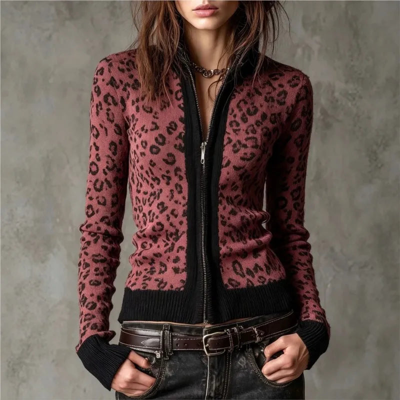 Carlotta Zip Front Cardigan