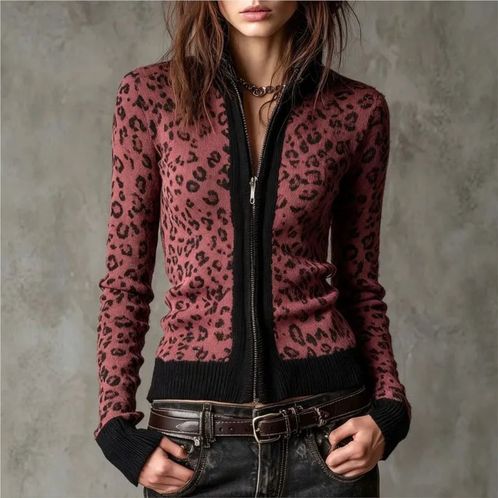 Carlotta Zip Front Cardigan