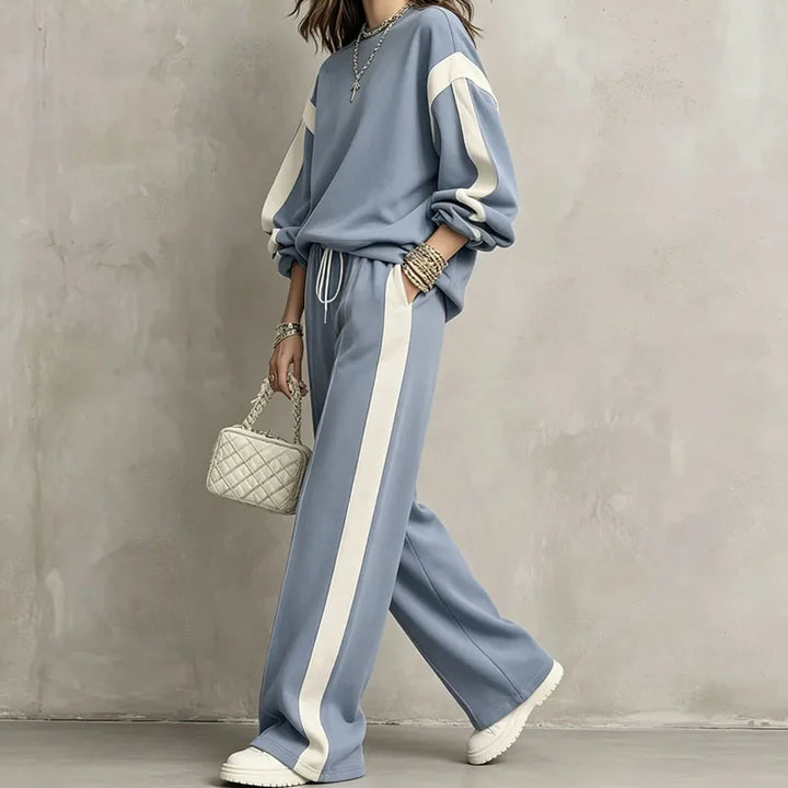 Halena Color Block Two Piece Set