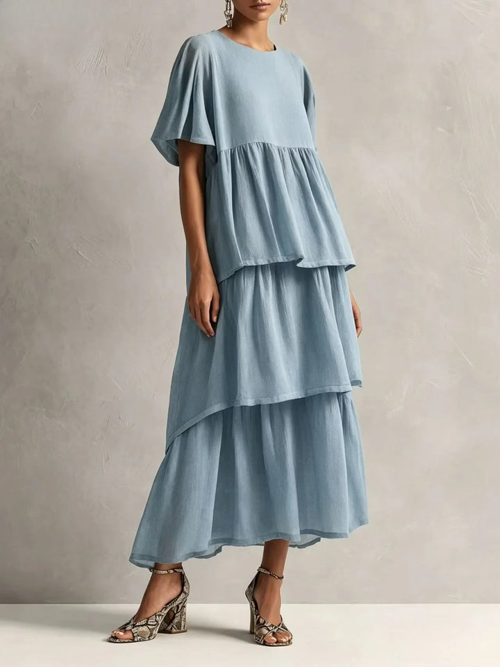 Eliana Tiered Maxi Dress