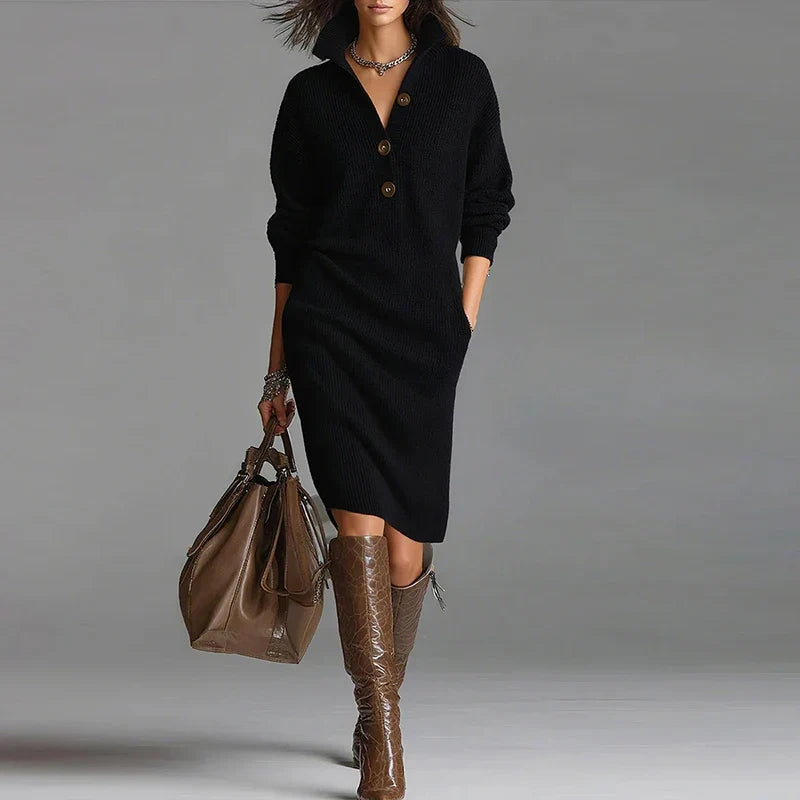Rosalie Knit Midi Dress