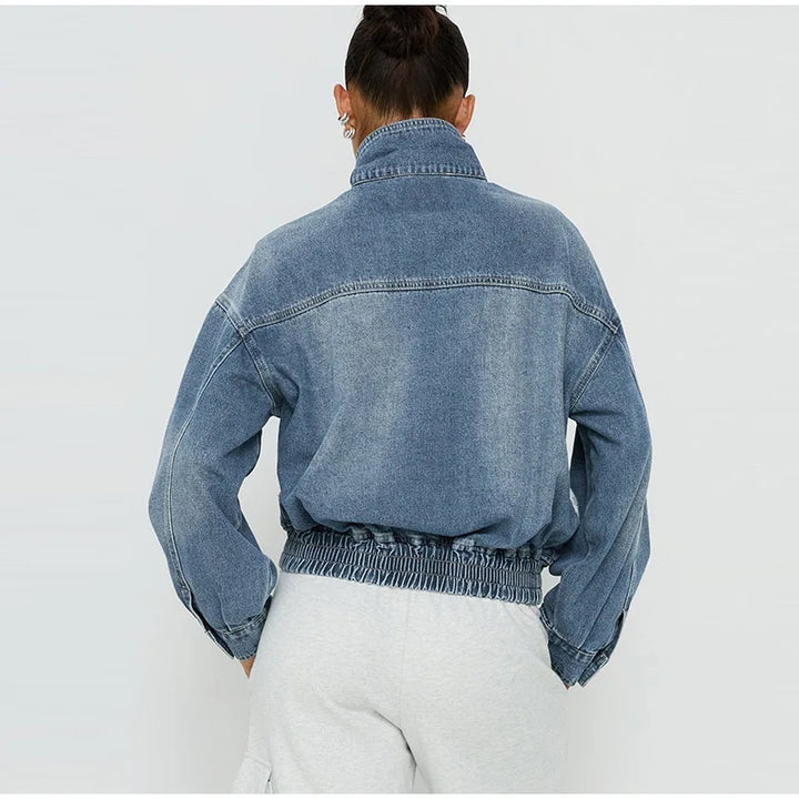 Alice Cropped Denim Jacket