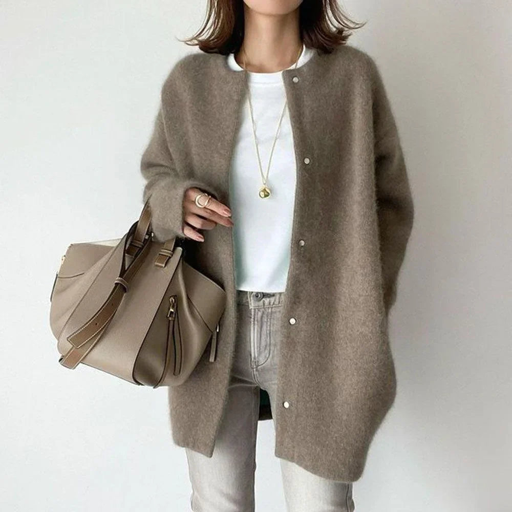 Averil Snap Button Cardigan