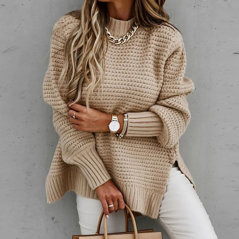 Thora Mock Neck Sweater