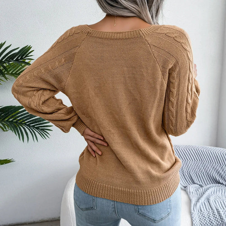Marlowe Square Neck Sweater