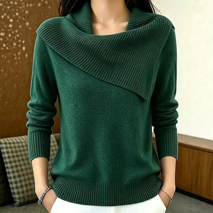 Vivienne Foldover Collar Sweater