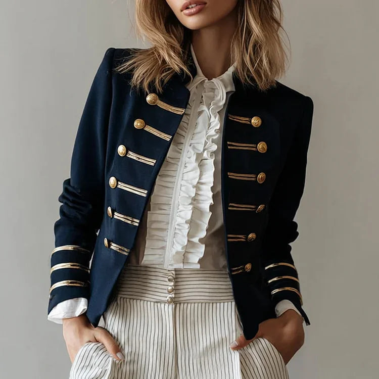 Vesper Tailored Military Jacket.