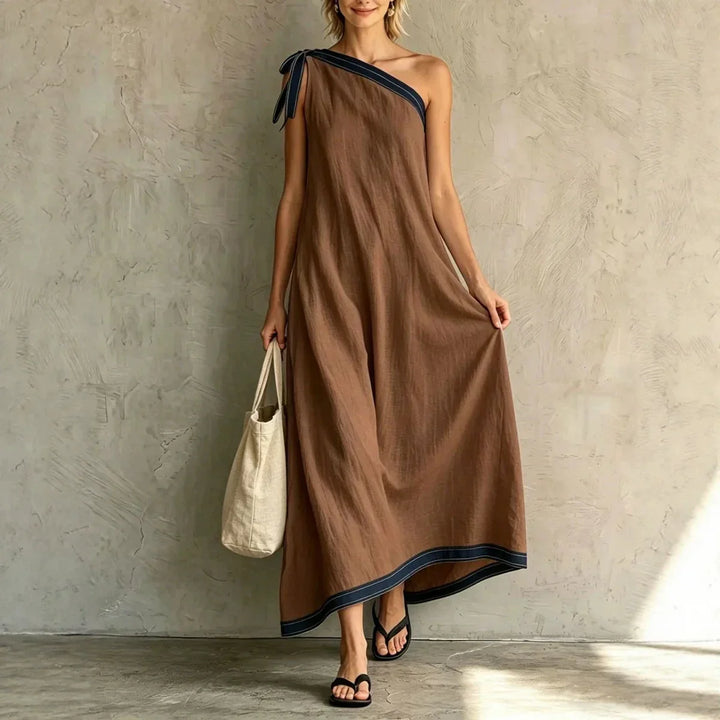 Liliana One Shoulder Maxi Dress