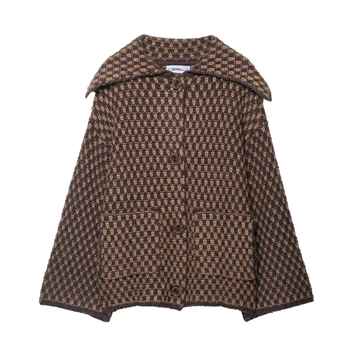 Hannelore Foldover Collar Jacket
