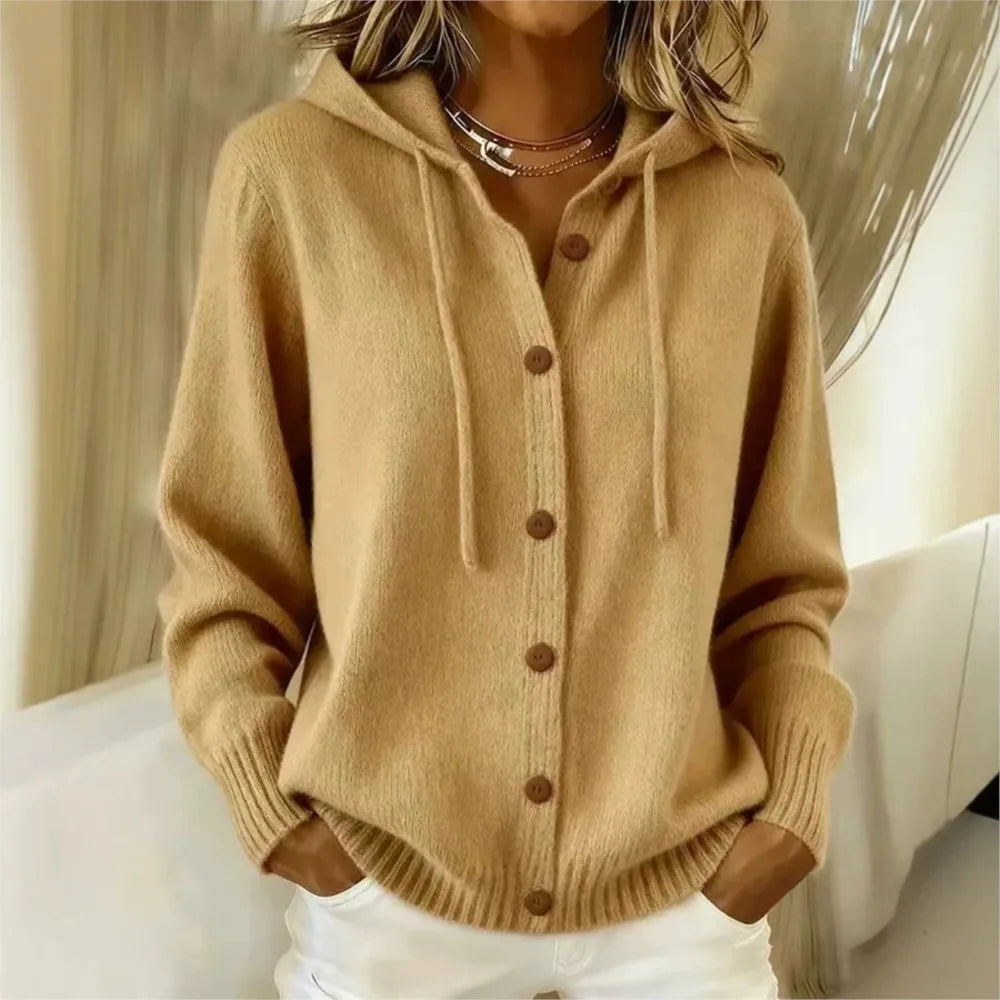 Hollis Hooded Knit Cardigan