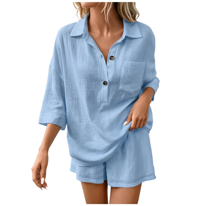 Oriana Breathable Linen Set