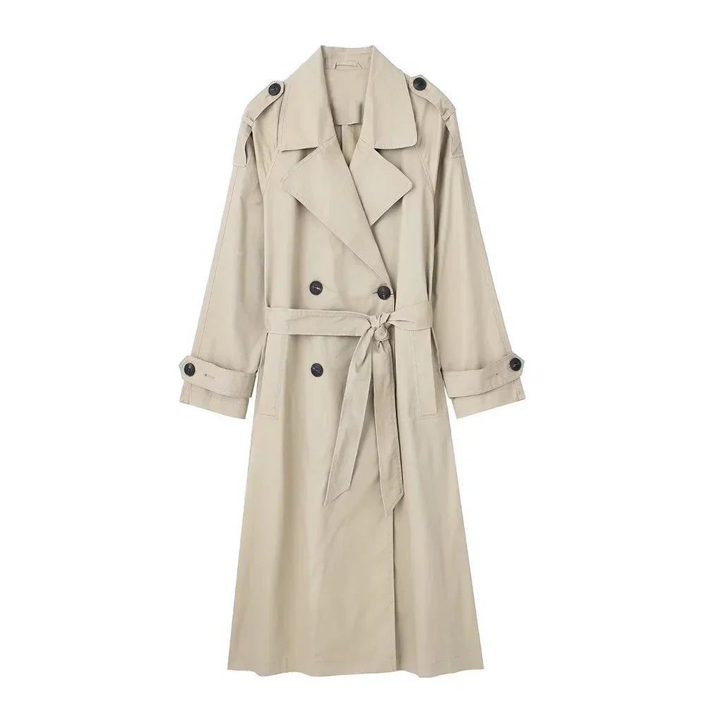 Harmony Double Breasted Trench Coat
