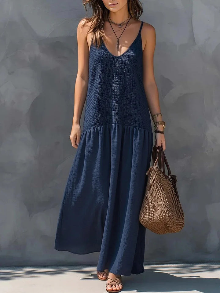 Helen Sophisticated Boho Maxi Dress