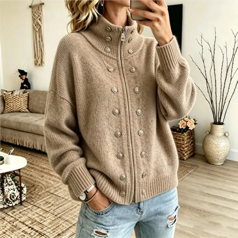 Guinevere Button Front Cardigan