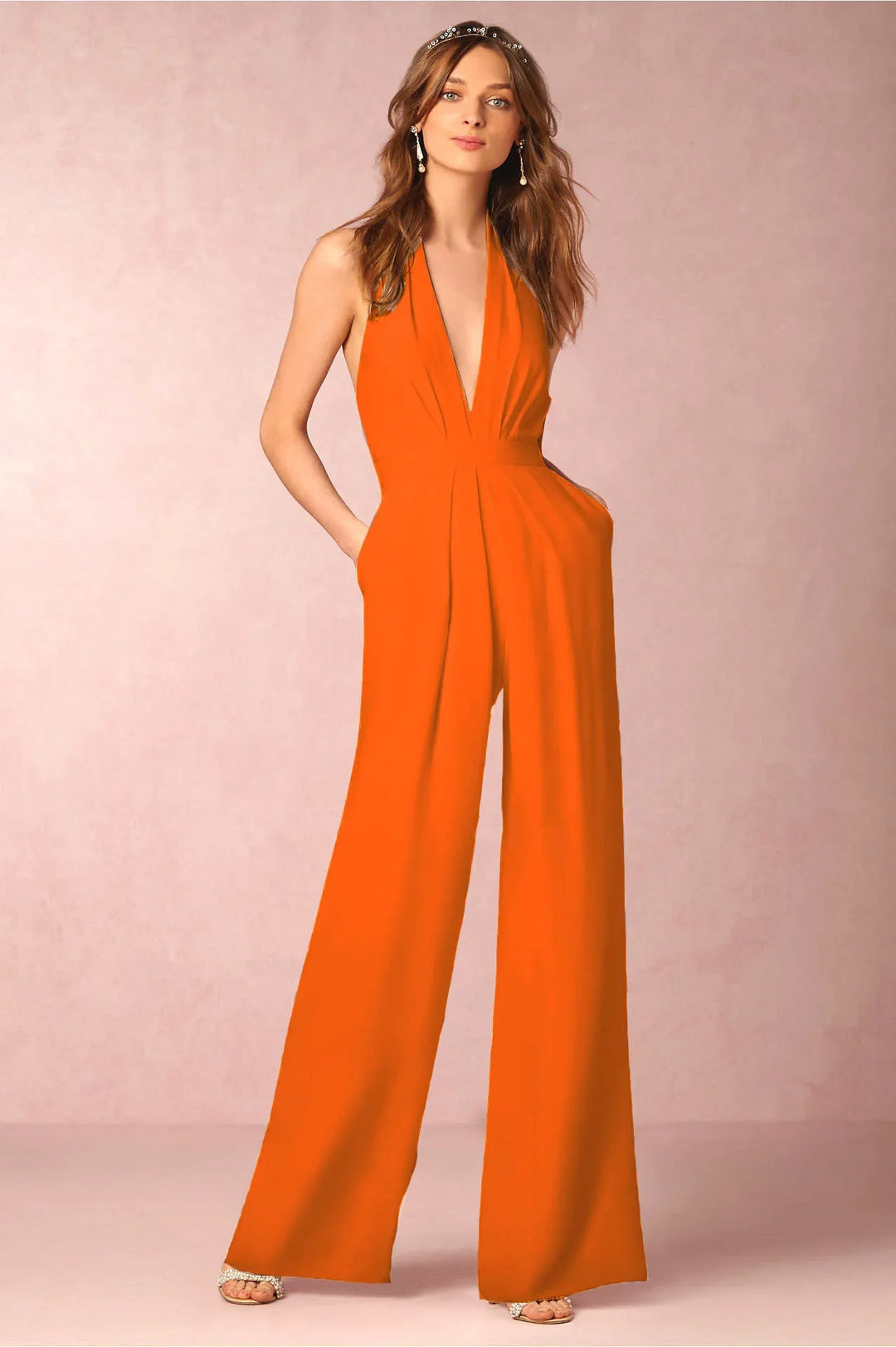 Devina Wide Leg Jumpsuit