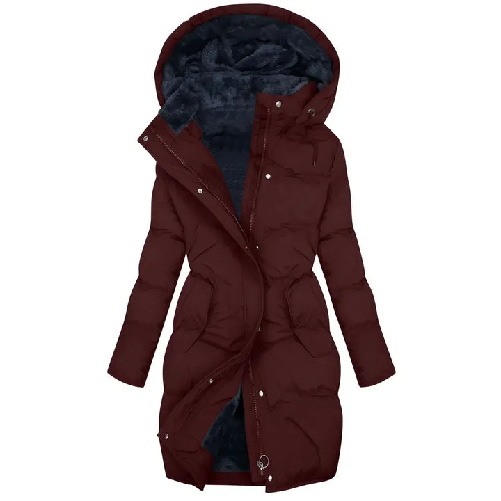 Amalia Drawstring Waist Puffer