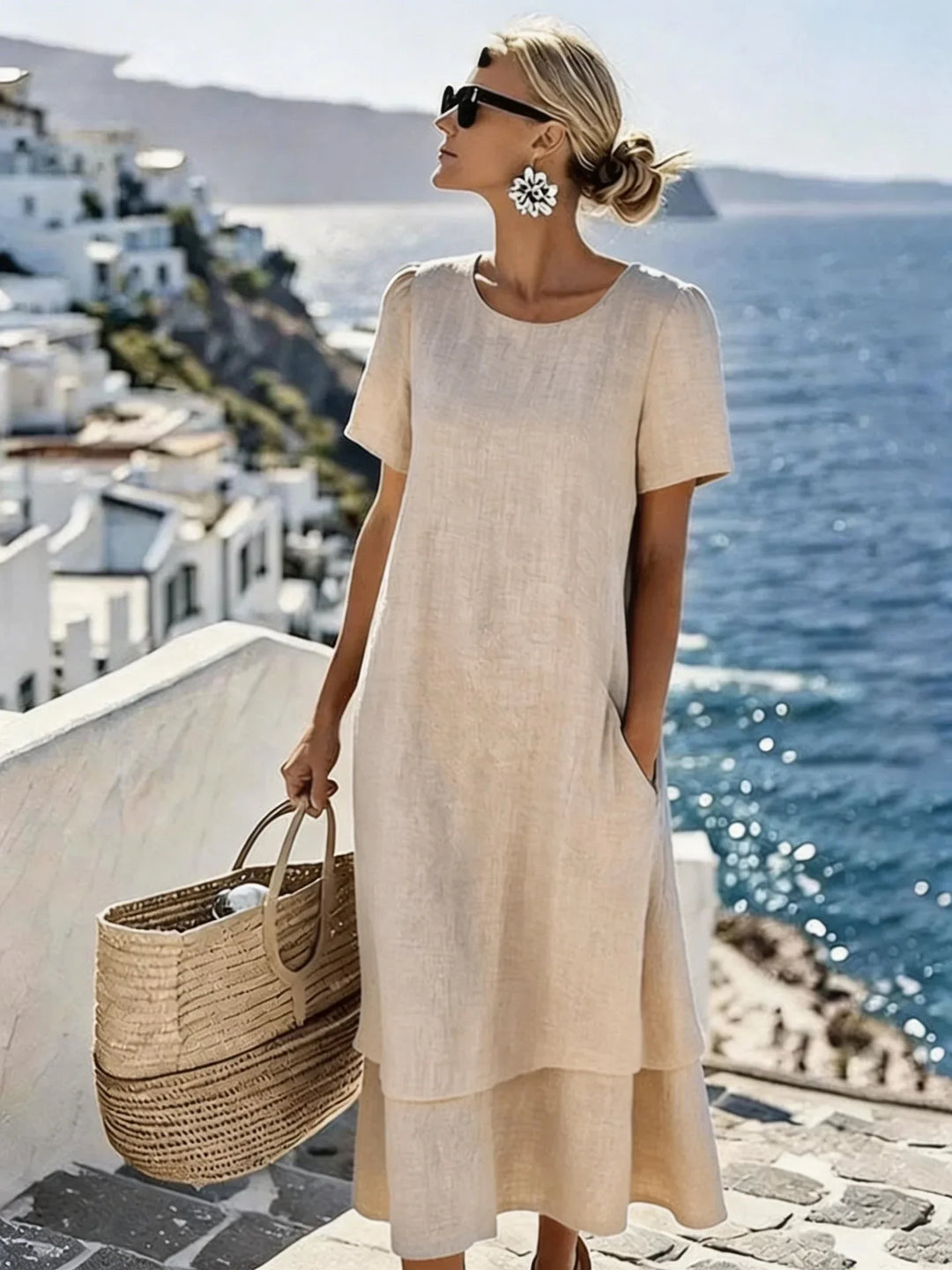 Avielle Effortless Comfortable Midi Dress