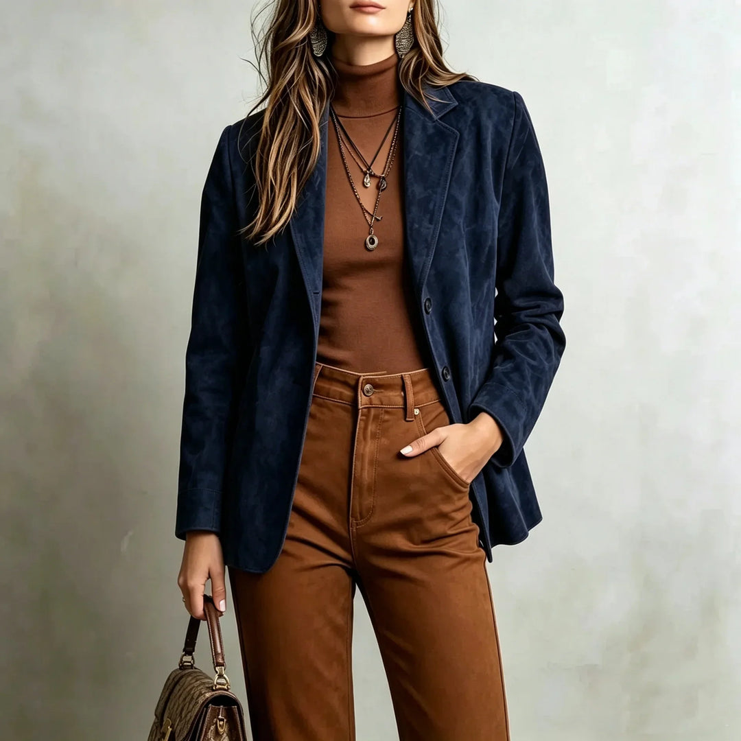 Theron Notched Lapel Blazer