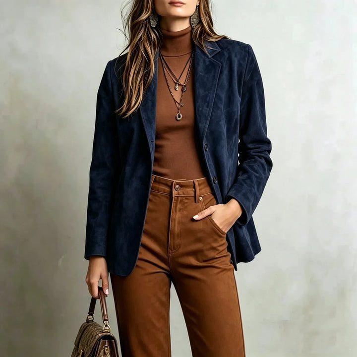 Theron Notched Lapel Blazer
