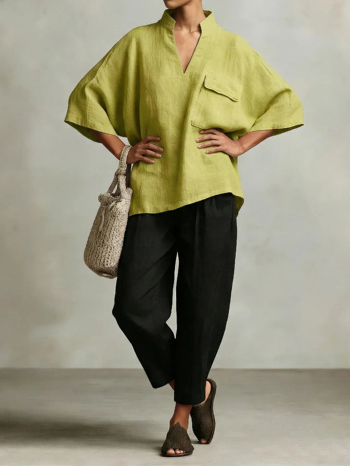 Monica Poncho Co-Ord Set