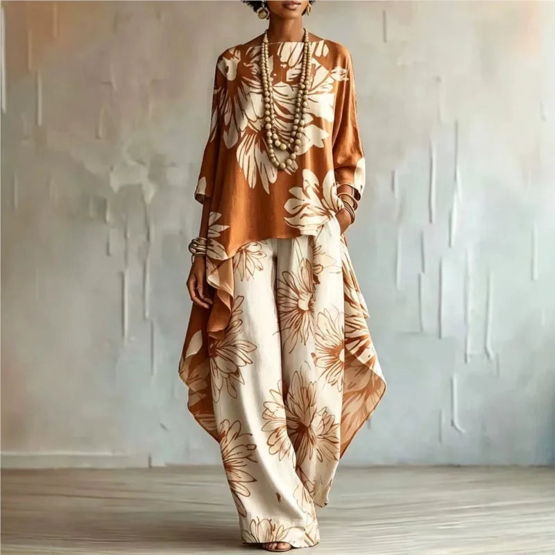 Simone Asymmetric Hem Set