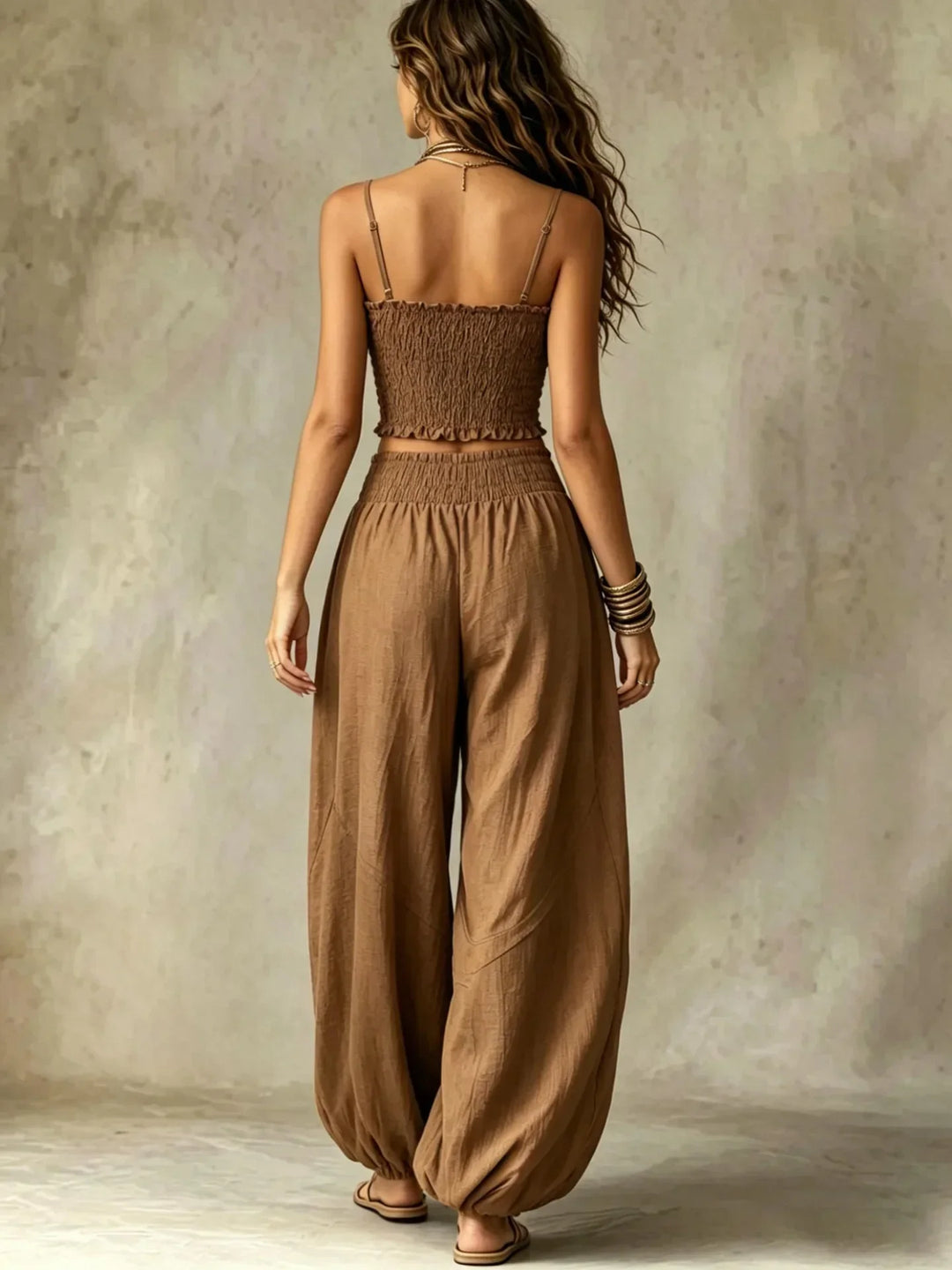 Andrina Wide Leg Two-Piece Set