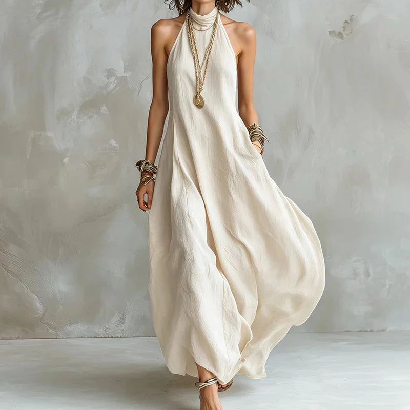 Kathy Halter Flowy Maxi Dress