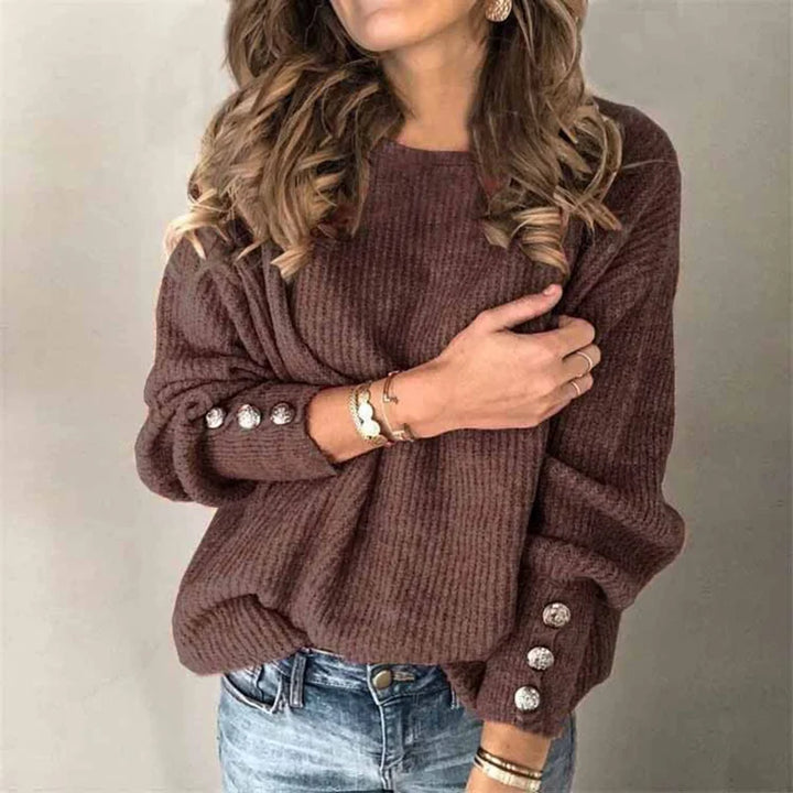Marlow Button Cuff Sweater