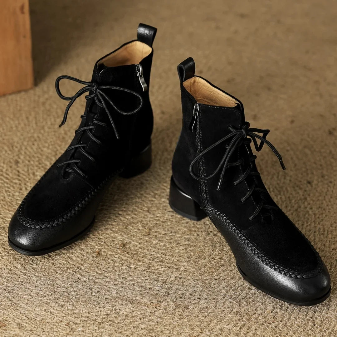 Vesna Lace Up Ankle Boot