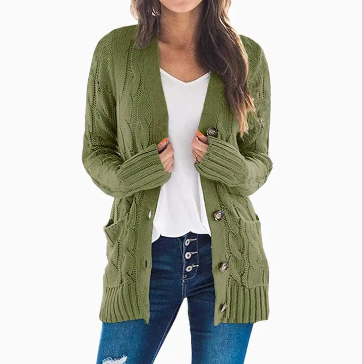 Briallen Cable Knit Cardigan