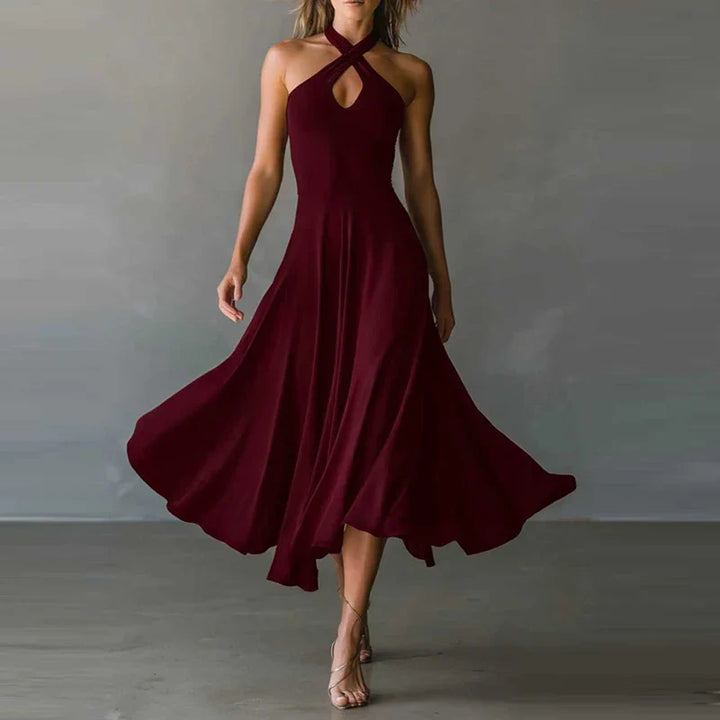 Aveline Flowy A Line Maxi Dress