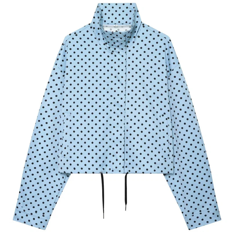 Hannah Cropped Bomber Jacket