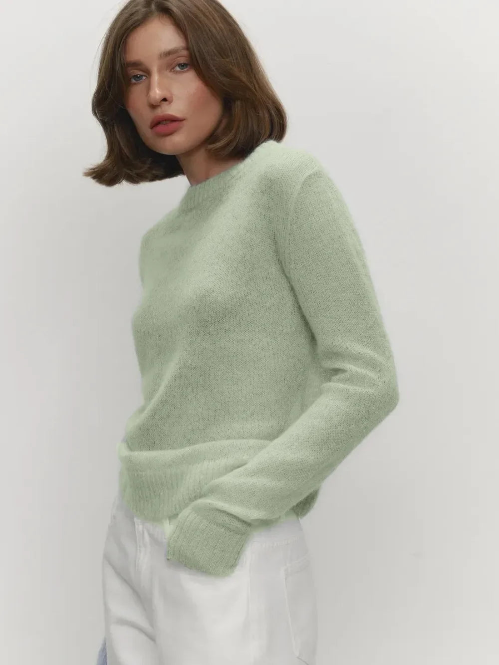 Sansa Mohair Knit Sweater