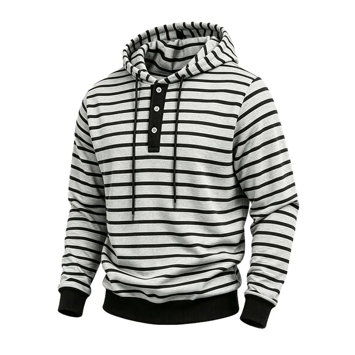 Barlow Button Placket Hoodie
