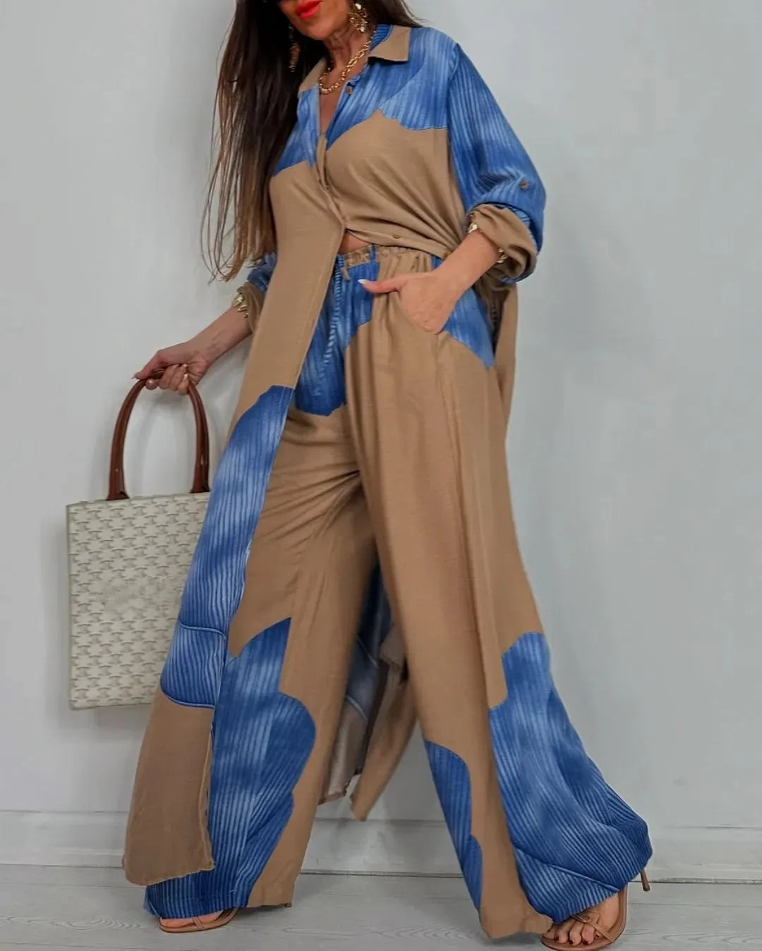 Bellamy Long Sleeve Boho Matching Set