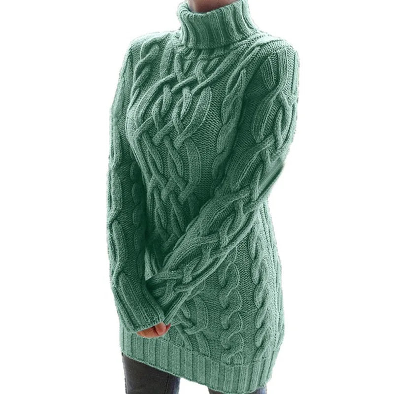 Thalassa Cable Knit Sweater Dress