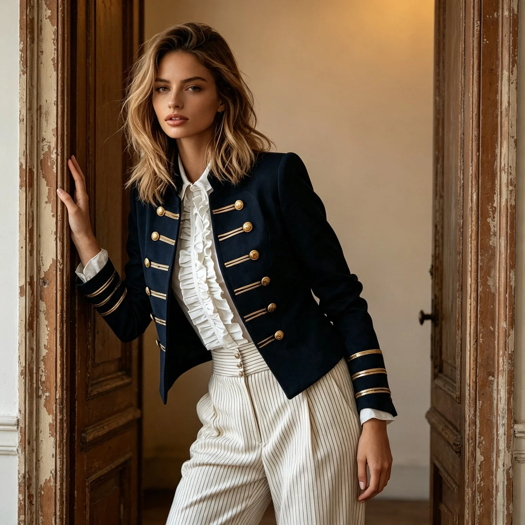 Selena Tailored Military Jacket.