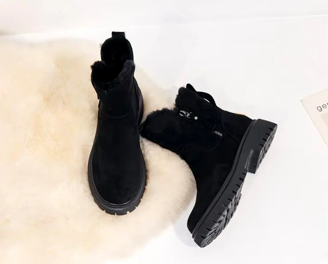 Juniette Faux Fur Ankle Boots
