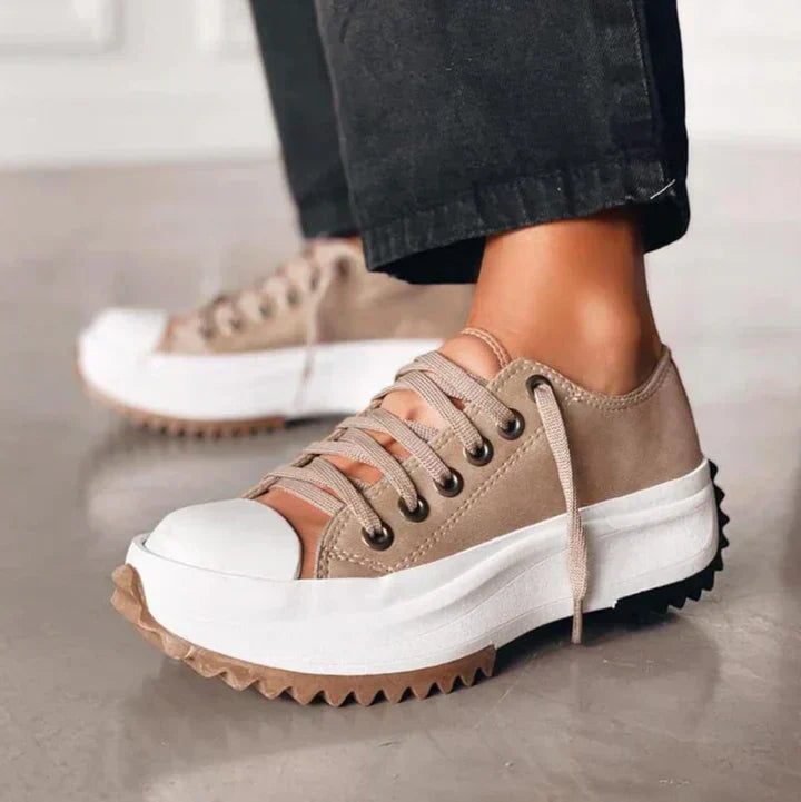 Adelina Platform Canvas Sneakers
