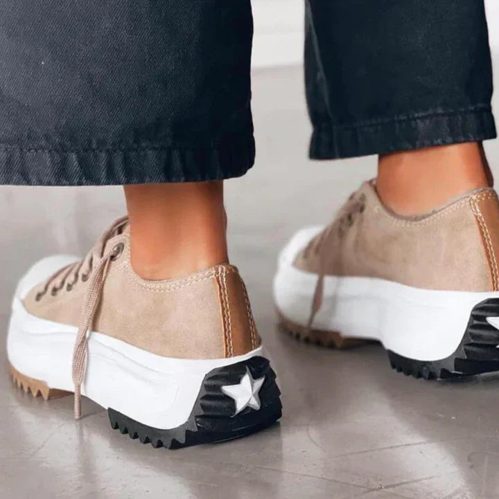 Adelina Platform Canvas Sneakers