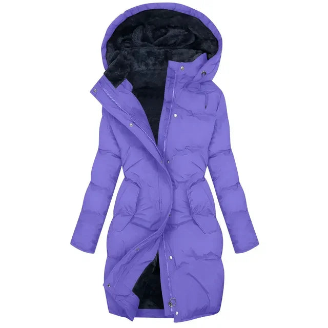 Amalia Drawstring Waist Puffer