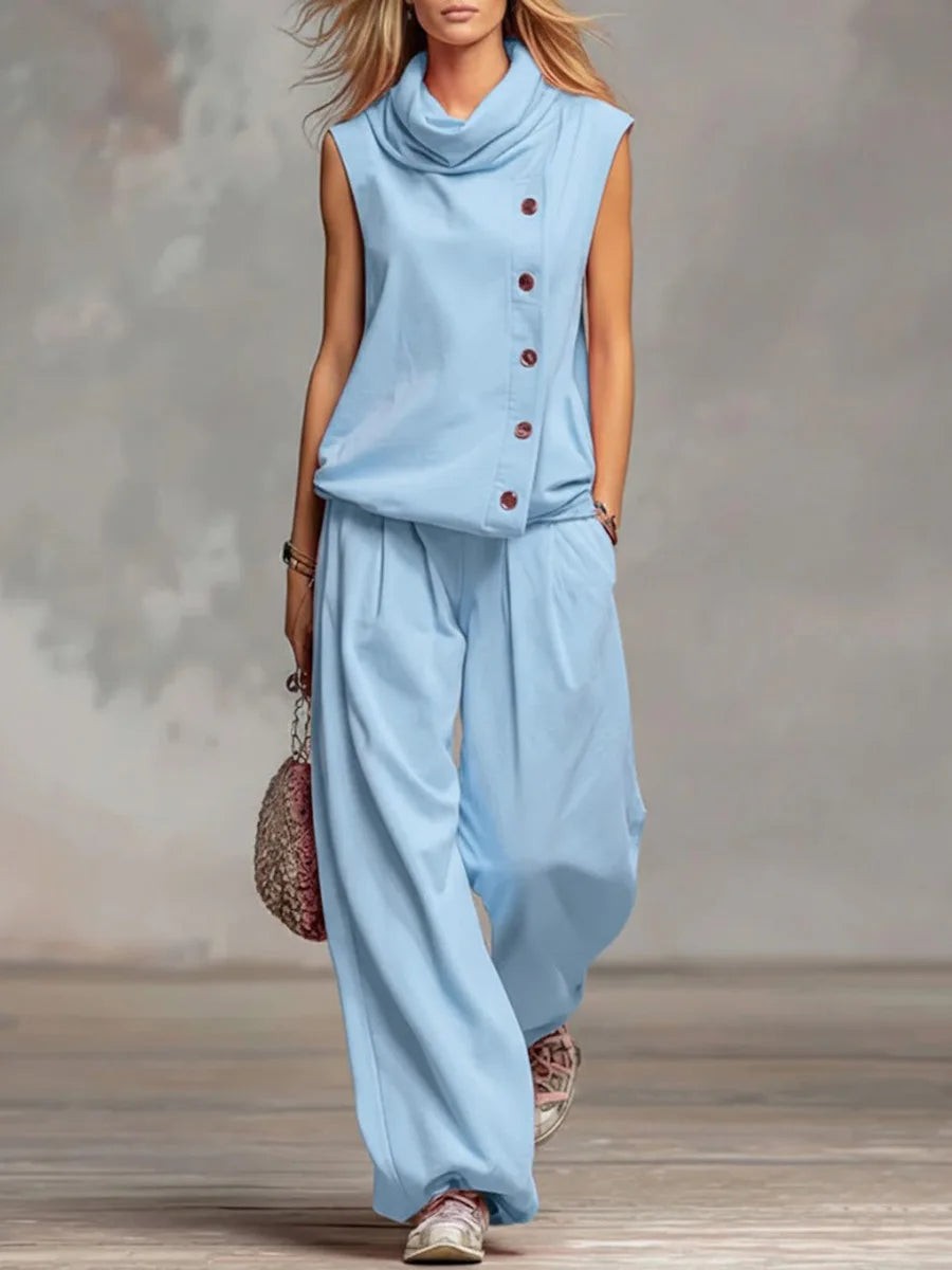 Fiorina Cowl Neck Lounge Set