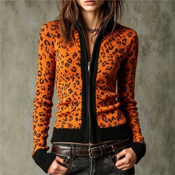 Carlotta Zip Front Cardigan