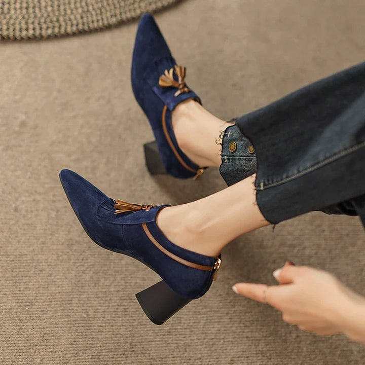 Fernanda Fringe Tassel Pumps