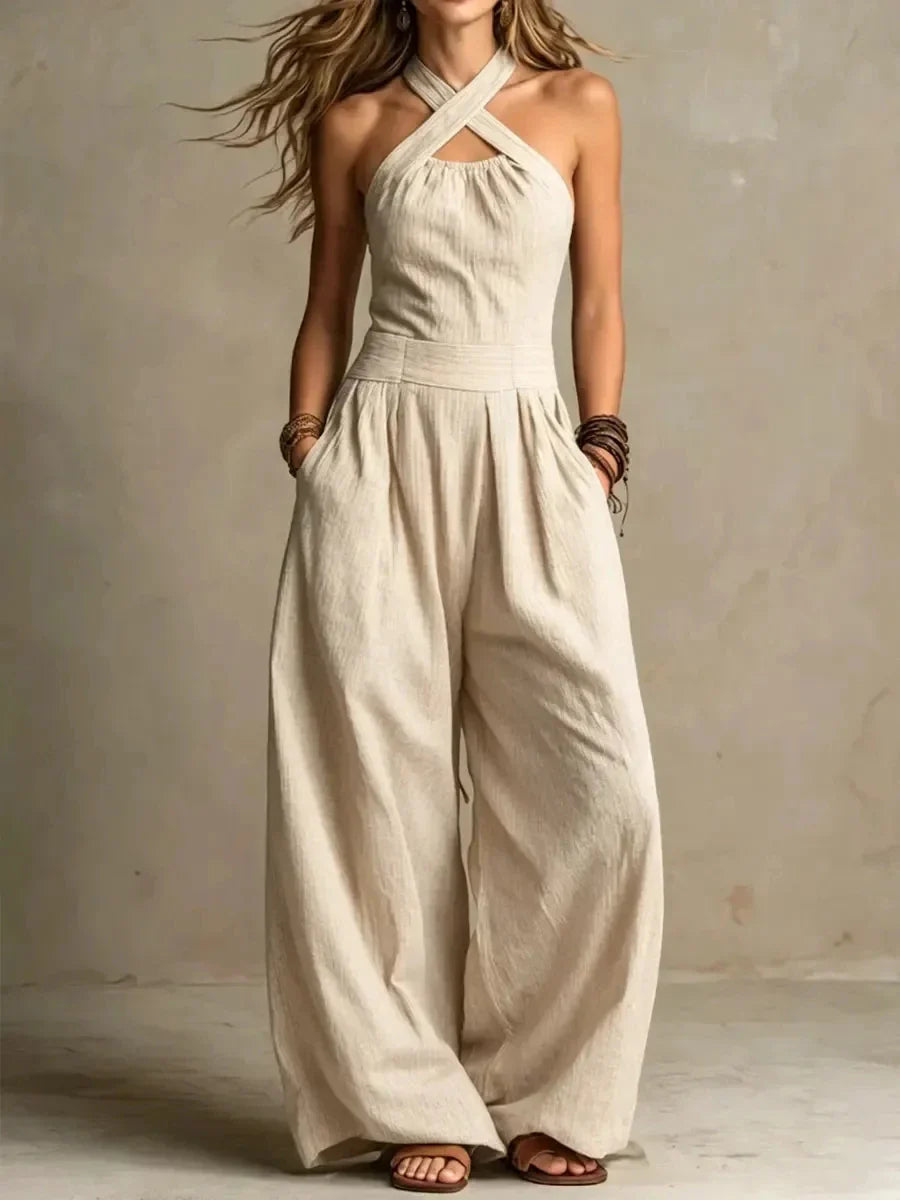 Maren Halter Wide Leg Jumpsuit