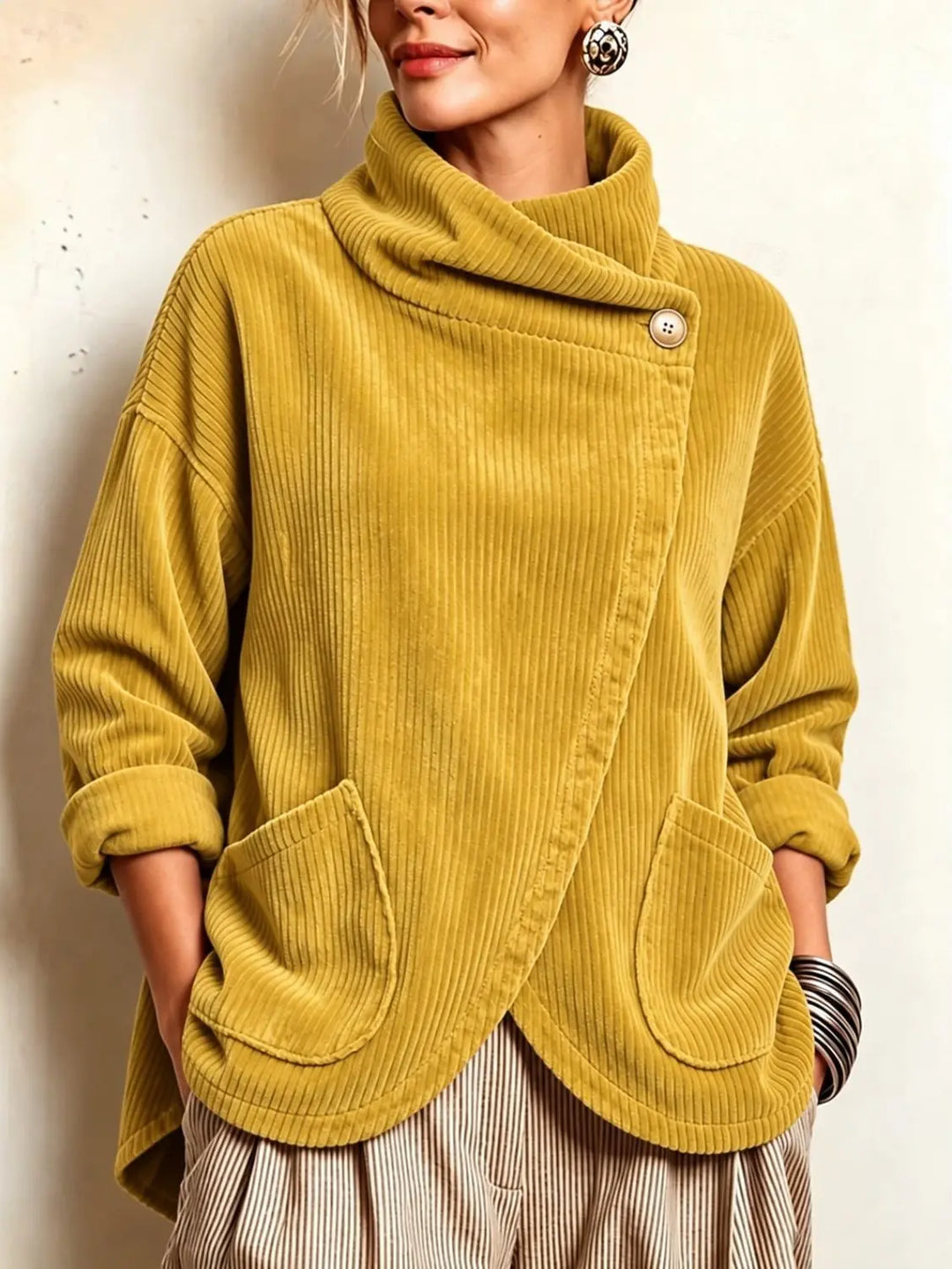 Imogen Wrap Front Jacket