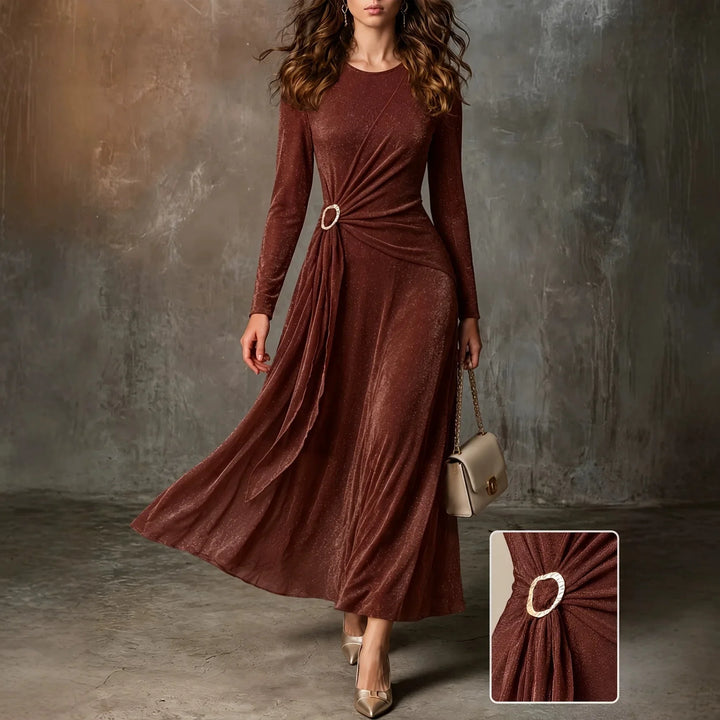 Liora Gathered Waist Dress