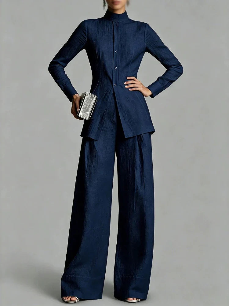 Elowen Peplum Two-Piece Set