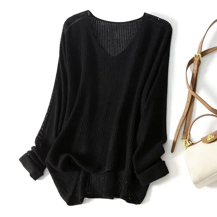Kayla Hollow Knit Sweater
