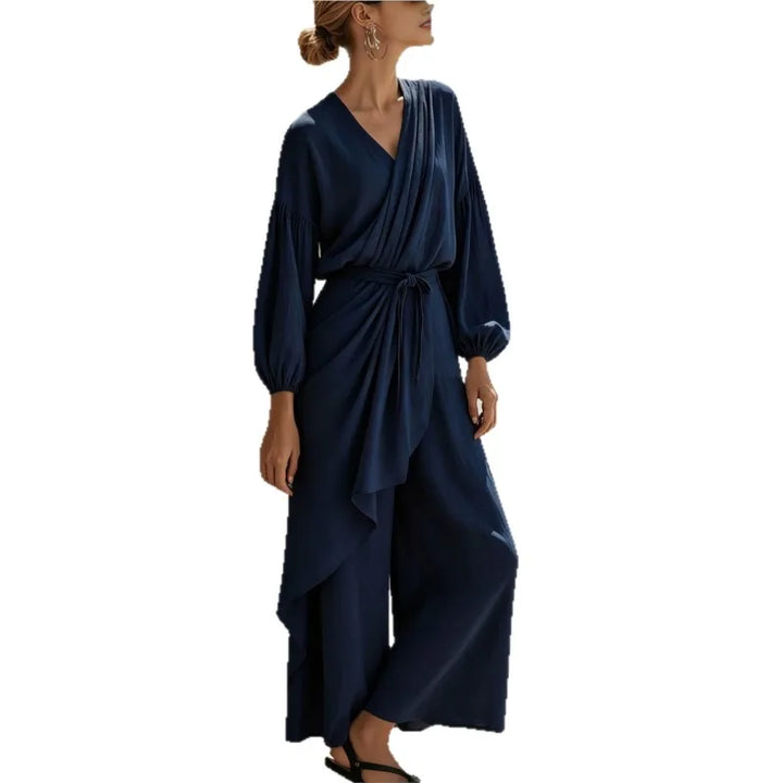 Marisol Wrap Front Jumpsuit